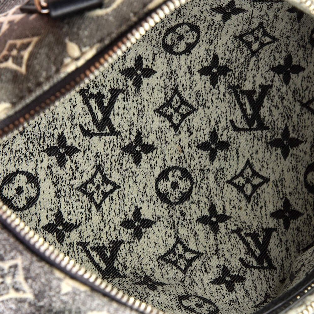Louis Vuitton 25 Speedy Bandouliere Bag Monogram Jacquard Denim - Picture 5 of 6